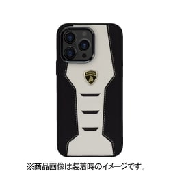 ランボルギーニ公式ライセンス 本革 背面ケース iPhone 13 Pro用 LB-TPUPCIP13P-HU/D16-WE