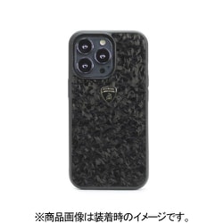ランボルギーニ公式ライセンス リアルカーボンケース iPhone 13 Pro用 LB-TPUPCIP13P-HU/D14-GD
