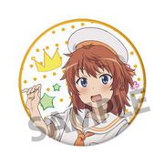 のんのんびより 3期 描き下ろし76mm缶バッジ 越谷夏海 セーラー ver. [キャラクターグッズ]