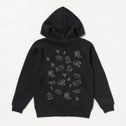 モンスターハンターライズ Line Art パーカー ゴロゴロオトモ S [キャラクター衣料品]
