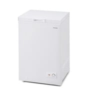 冷凍庫 上開き（100L・）直冷式 チェストタイプ ホワイト ICSD-10C-W