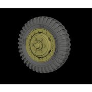 米・M8装甲車用タイヤホイール（グッドイヤー） [1/35 レジン製ディティールアップパーツ]