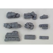 英・ハンバーMk.IV装甲車用・車外装備品 [1/35 レジン製ディティールアップパーツ]
