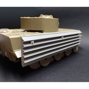 独・ティガーI型・木製不整地用プレート [1/35 レジン製ディティールアップパーツ]