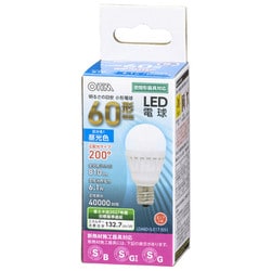 LED電球 E17 60形 昼光色 LDA6D-G-E17 IS51
