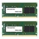 32GB （16GB 2枚組） DDR4-3200 260PIN SODIMM DDR4-3200（PC4-3200）対応 増設用メモリーモジュール PDN4/3200-16GX2