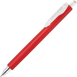 ジェルボールペン SARASA NANO（サラサナノ） 0.3mm ノック式 極細 うるふわクッション搭載 インク色：赤 本体色：赤 JJH72-R