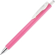 ジェルボールペン SARASA NANO(サラサナノ) 0.3mm ノック式 極細 うるふわクッション搭載 インク色:ピンク 本体色:ピンク JJH72-P