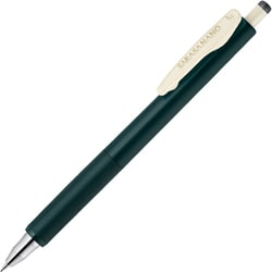 ジェルボールペン SARASA NANO（サラサナノ） 0.3mm ノック式 極細 うるふわクッション搭載 インク色：グリーンブラック 本体色：グリーンブラック JJH72-VGB
