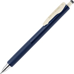 ジェルボールペン SARASA NANO（サラサナノ） 0.3mm ノック式 極細 うるふわクッション搭載 インク色：ブルーブラック 本体色：ダークブルー JJH72-VDB