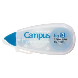 キャンパス ノートのための修正テープ（使い切りタイプ）B罫用 長さ6m TW-NT305