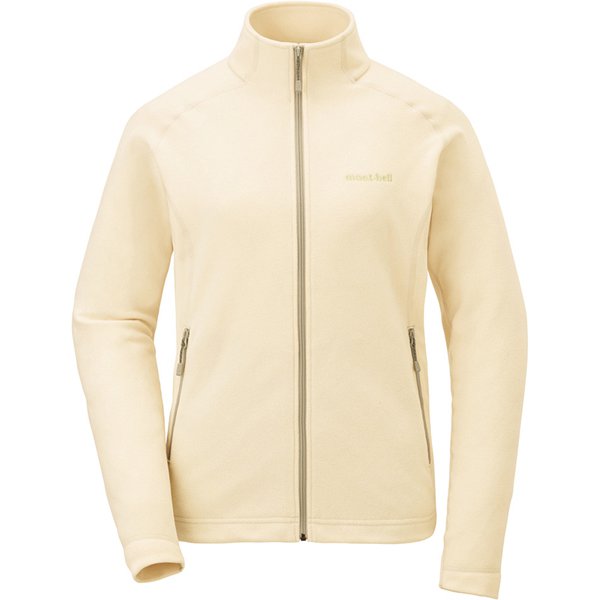 モンベル mont-bellシャミースジャケット Womens 1114433 アイボリー(IV) M-Rサイズ [アウトドア フリース レディース]Ω