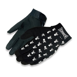 skull mechanic gloves