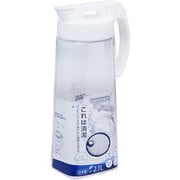 K-1276 [冷水筒 ピッチャー 2.1L ホワイト イージーケア ピッチャー]