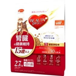 BC15K-2.7-7 ビューティープロ キャット 腎臓の健康維持 [猫用 ドライフード 2.7kg  15歳～ 総合栄養食]