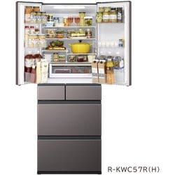 日立　冷蔵庫　567L 日立 冷蔵庫 567L 観音開き 6ドア 幅68.5cm どっちも冷凍