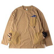 GEAR POCKET WLS TEE GSC-36 DESERT COYOTE Lサイズ [アウトドア カットソー メンズ]