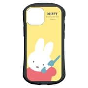 MF-244YE [ミッフィー iPhone 13 mini/12 mini対応 ハイブリッドガラスケース テレフォン]