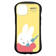 MF-245YE [ミッフィー iPhone 13対応 ハイブリッドガラスケース テレフォン]