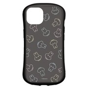 MF-245GY [ミッフィー iPhone 13対応 ハイブリッドガラスケース おばけごっこ]