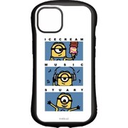 MINI-315B [怪盗グルー/ミニオンズシリーズ iPhone 13対応 ハイブリッドガラスケース スチュアート]