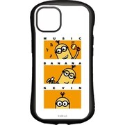 MINI-315C [怪盗グルー/ミニオンズシリーズ iPhone 13対応 ハイブリッドガラスケース ケビン]