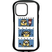 MINI-316B [怪盗グルー/ミニオンズシリーズ iPhone 13 Pro対応 ハイブリッドガラスケース スチュアート]