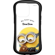 MINI-319A [怪盗グルー/ミニオンズシリーズ iPhone 13 Pro対応 ハイブリッドクリアケース ボブ&ティム]