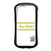DN-903AL [ディズニー・ピクサーキャラクター iPhone 13対応 ハイブリッドガラスケース エイリアン]