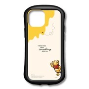 DN-896PO [ディズニーキャラクター iPhone 13 mini/12 mini対応 ハイブリッドガラスケース くまのプーさん]