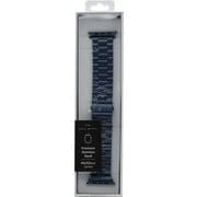 WAB-01BL44 [Apple Watch 45/44/42mm プレミアムステンレスバンド ブルー]