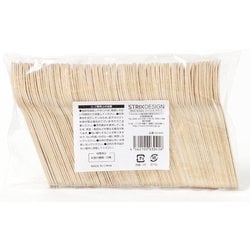 木製デザートスプーン 10.8cm 100本 SD-041