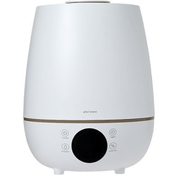 上部給水超音波式加湿器 湿度コントロール付 ホワイト MO-HF016-WH