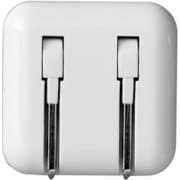 USB AC充電器 1.0A USB-A×1 プラグ格納式 ホワイト PR-EA002