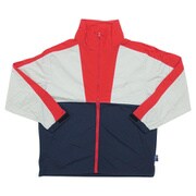 20246845 [Penfield 切替スタンド フルジップジャケット アウター 撥水 防汚 NAVY LLサイズ]