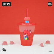 BT21 タンブラー（ストロー付き） TATA