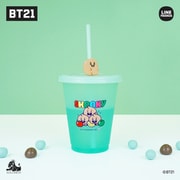 BT21 タンブラー（ストロー付き） SHOOKY