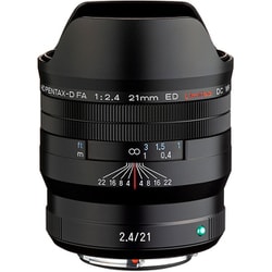 HD PENTAX-D FA 21mmF2.4ED Limited DC WR ブラック [21mm F2.4 ペンタックスKマウント リミテッドレンズ ブラック]