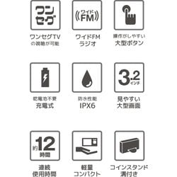 ヨドバシ.com - ステイヤー SH-GDTV-RA [3.2インチ 防水 ワンセグTV/FM 