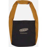 KHT RECYCLE PACKABLE SHLDR BA 1025956 BLACK/GOLDEN BROWN [アウトドア トートバッグ]