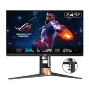 ROGゲーミングモニター デスクマウントキット付属モデル 24.5型/IPS/フルHD/HDR/360Hz/1ms/PS5対応/NVIDIA Reflex Latency Analyzer/HDMI/DP/高さ調整/縦横回転/3年保証 PG259QNR