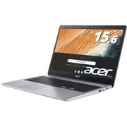 Chromebook 315 15.6型(HD)/Celeron N4020/メモリ 4GB/eMMC 32GB/ドライブ無し/Chrome OS/ピュアシルバー CB315-3H-A14N2