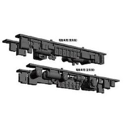 8597 Nゲージ 旧型国電床下機器セット B（クハ・サハ・サロ用） 4枚入り [鉄道模型用パーツ]