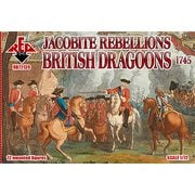 ORR72139 1/72 ソフトプラフィギュア ジャコバイト党蜂起・イングランド竜騎兵・1745年・12騎 [組立式プラスチックモデル]