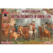 ORR72140 1/72 ソフトプラフィギュア ジャコバイト党蜂起・イングランド騎馬連隊・1745年・12騎 [組立式プラスチックモデル]