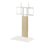 32~80V型対応 壁寄せテレビスタンド WALL V3 ロータイプ ホワイトオーク WLTVB5232