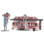 00202199 Nゲージ ストラクチャー アメリカン ダイナー （MISS MOLLY'S） [鉄道模型用品]