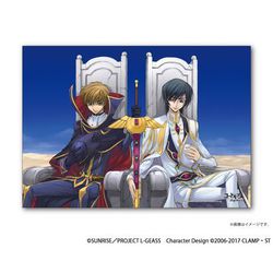 コードギアス反逆のルルーシュ　額縁入り　クリアファイルアート　ルルーシュ　スザク Amazon.co.jp: コードギアス 反逆のルルーシュ 額縁入りクリア