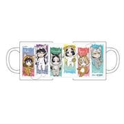 ブルーピリオド すりガラスマグカップ あにまるっこ [キャラクターグッズ]