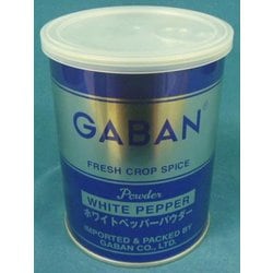 ホワイトペッパーパウダー 210g缶 [スパイス]